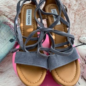 Steve Madden, Sexy Strap Platform Wedges